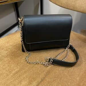 Black crossbody bag